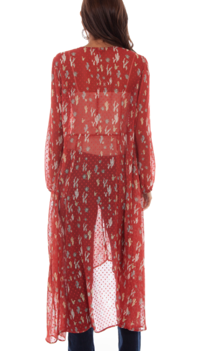 Honey Creek by Scully Printed Swiss Dot Duster