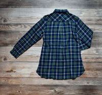 Tasha Polizzi Highland Shirt - Dark Blue - SMALL ONLY
