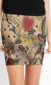 Cowgirl Kim True Love Forever Mini Skirt - Medium Only