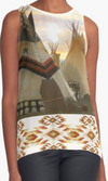 Cowgirl Kim The Camp Sleeveless Top - Medium Only