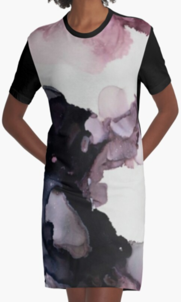 Cowgirl Kim Dancing Ink Tee Dress - Small Only