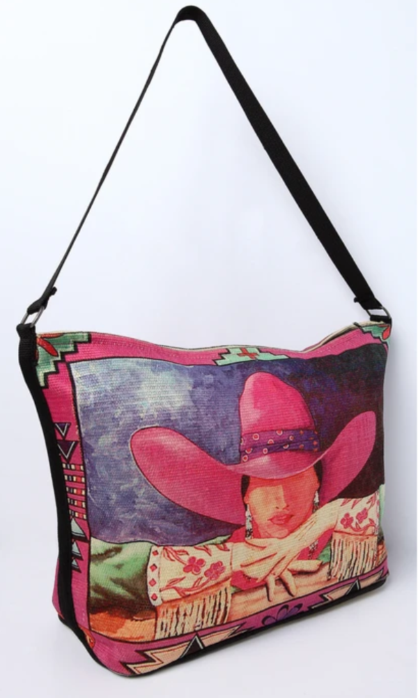 Cowgirl Kim Digital Print Cowgirl Handbag #114