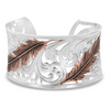 Montana Silversmith Heavenly Whispers Feather Cuff Bracelet
