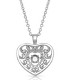 Montana Silversmith Waves of Love Heart Necklace - In Stock