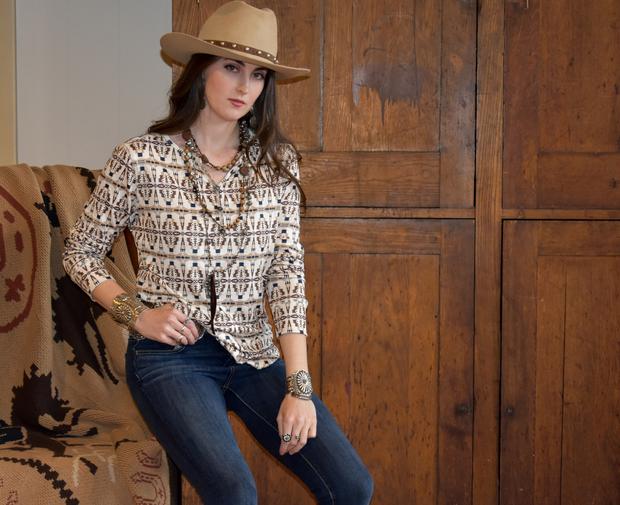 Tasha Polizzi Kennedy Henley - MEDIUM ONLY