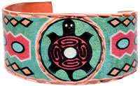 Cowgirl Kim Turtle Indian Art Ring
