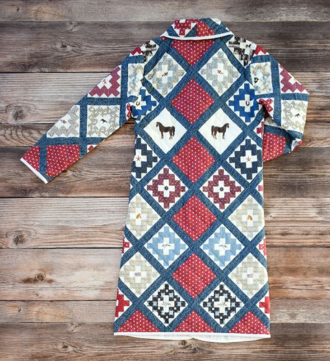 Tasha Polizzi Patchwork Coat - EXTRA LARGE ONLY