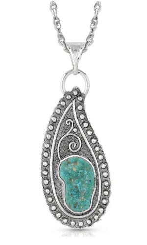 Montana Silversmith Country Roads Turquoise Necklace - In Stock