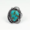 Vicki Orr Vintage Blue Gem Turquoise Ring - Cowgirl Kim