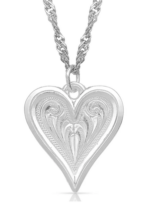 Montana Silversmith Just My Heart Necklace - In Stock