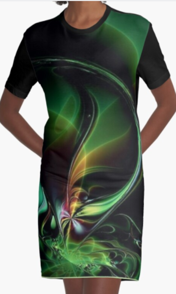 Cowgirl Kim Cosmic Graphic Tee Dress - Large Only