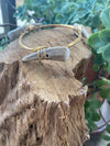 Heather Ford Antler Gold Wire Wrapped Bracelet