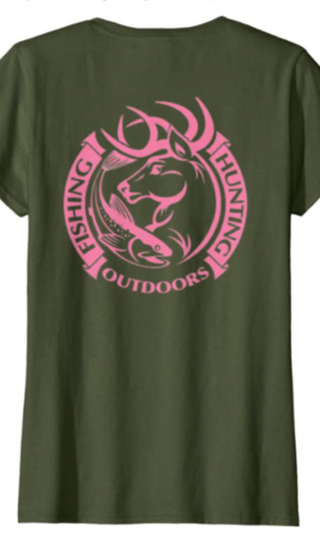 Women's Hunting and Fishing Tee