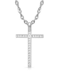 Montana Silversmith Dazzling in Faith Cross Necklace - In Stock