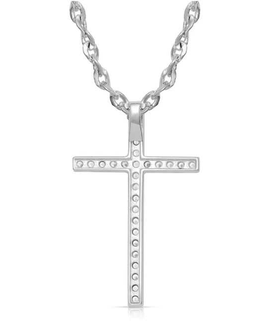 Montana Silversmith Dazzling in Faith Cross Necklace - In Stock