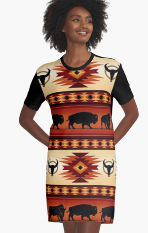 Cowgirl Kim Buffalo Canyon Tee Dress