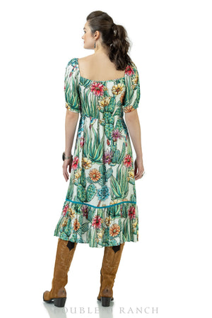 Double D Ranch - Precarious Prickles Dress - Print - SMALL ONLY