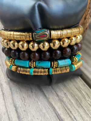 Arm Candy by Heather Ford Cowskull Stacking Bracelet