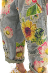 Magnolia Pearl Pants 433 - Miners Pants with Sunflower - Ashbury Peace