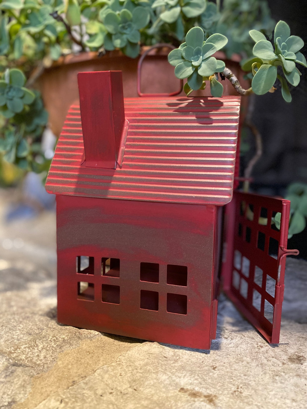 Cowgirl Kim Country Barn - Fire Engine Red