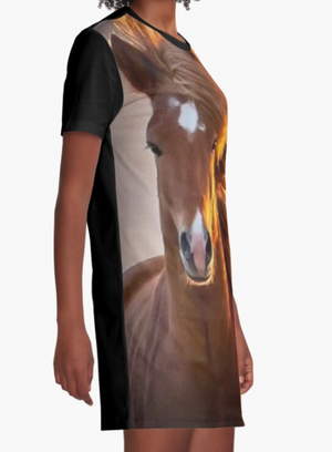Cowgirl Kim Warm Sun Graphic Tee Dress