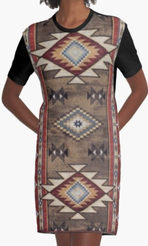 Cowgirl Kim Rio Ranchero Graphic Tee Dress - Large Only