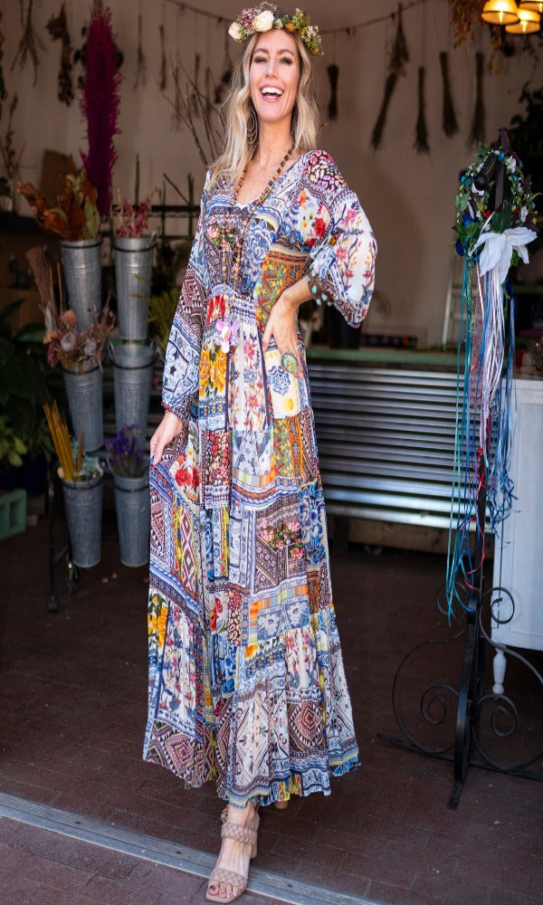 Vintage Collection - Nomad Long Dress - Multi