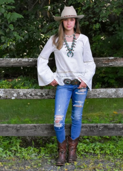 Tasha Polizzi Aaliya Top - Cowgirl Kim