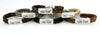 Cowboy Collectibles Ride Free Magnetic Clasp Bracelets - Light Grey - Cowgirl Kim