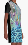 Cowgirl Kim Twisted Florals Graphic Tee Dress