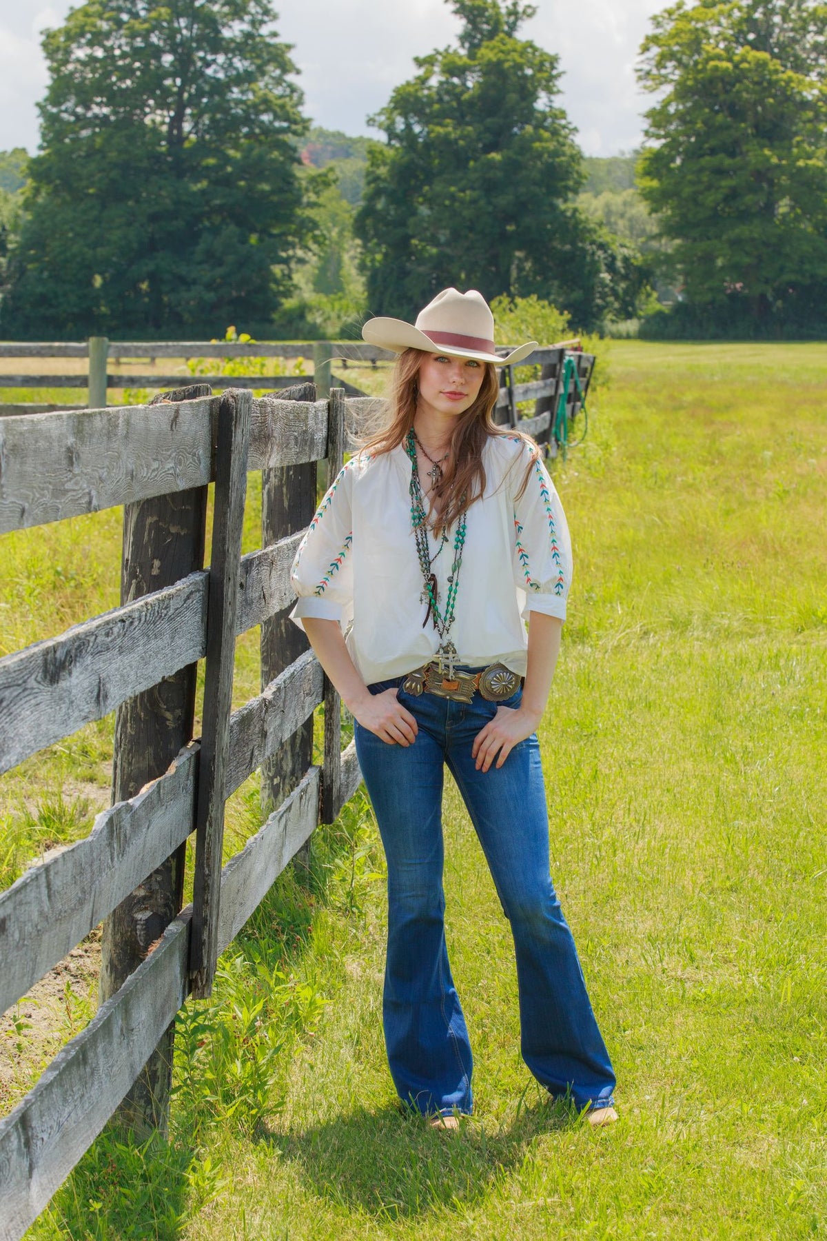 Tasha Polizzi - Mae Shirt - White