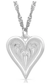 Montana Silversmith Just My Heart Necklace - In Stock