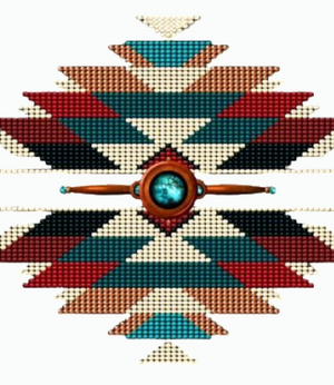 Cowgirl Kim Navajo Mandala Graphic Tee