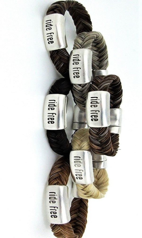 Cowboy Collectibles Ride Free Magnetic Clasp Bracelets - Cinnamon - Cowgirl Kim