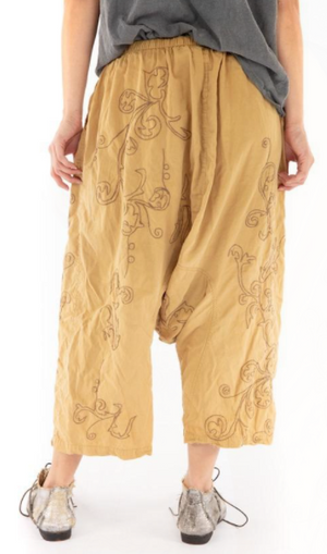 Magnolia Pearl Pants 217 Silk Dragon Garcon Trousers - Marigold
