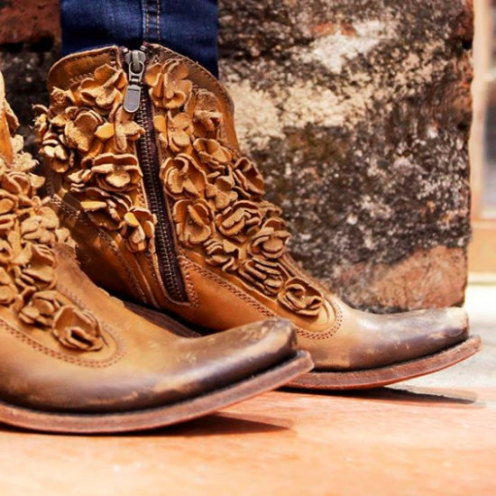 Liberty Black Carolina Short Boots~ Delano Camel Stonewashed - LB-711549 - Cowgirl Kim
