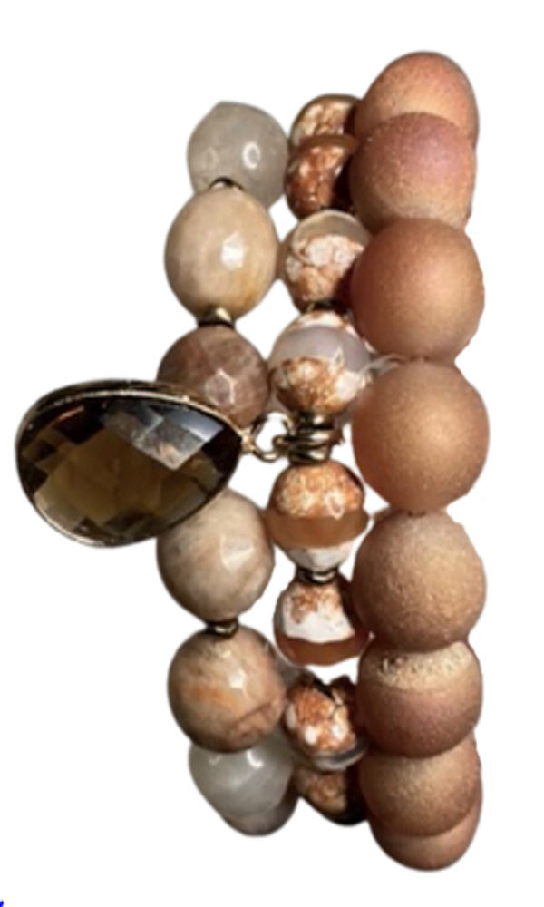 Arm Kandy by Heather Ford - Druzy Stack