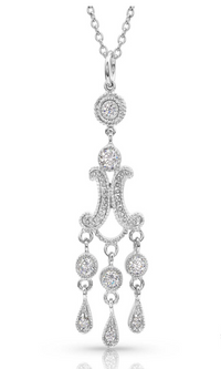 Sterling Lane Cierra Frost Chandelier Necklace - In Stock - Cowgirl Kim