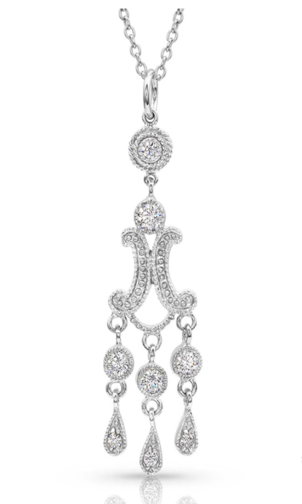 Sterling Lane Cierra Frost Chandelier Necklace - In Stock - Cowgirl Kim