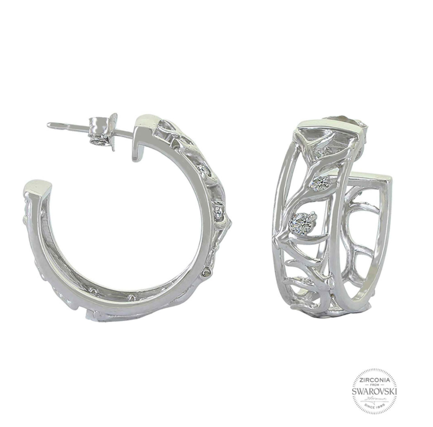 Sterling Lane Pursue the Wild Embracing the Wild Hoop Earrings - In Stock - Cowgirl Kim