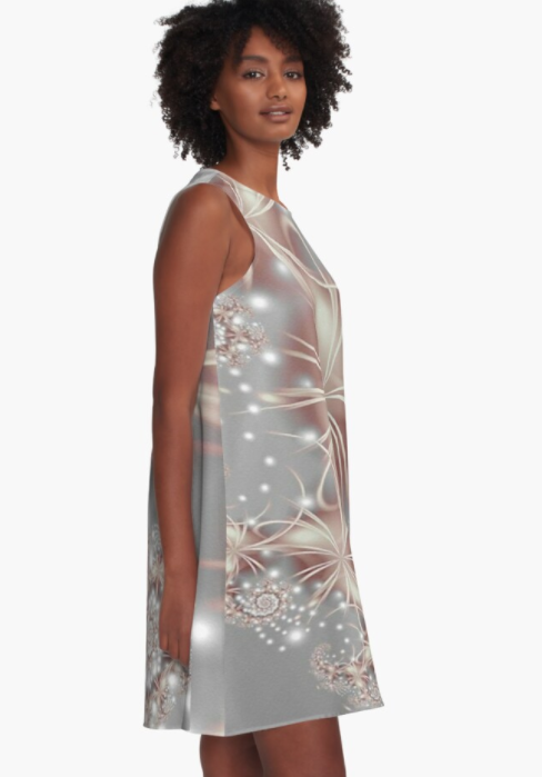 Cowgirl Kim Holiday Blush & Glamour A-line Dress - Small Only Cowgirl Kim Holiday Blush & Glamour A-line Dress - Small Only