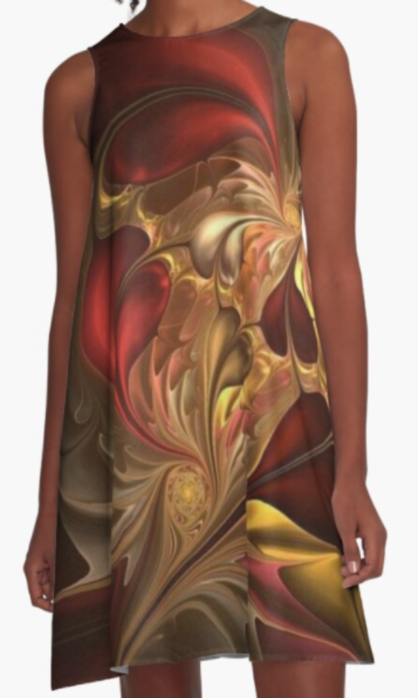 Cowgirl Kim Fields of Gold A-line Dress - Medium Only Cowgirl Kim Fields of Gold A-line Dress - Medium Only