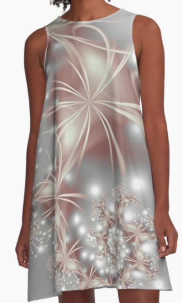 Cowgirl Kim Holiday Blush & Glamour A-Line Dress - Small Only Cowgirl Kim Holiday Blush & Glamour A-Line Dress - Small Only