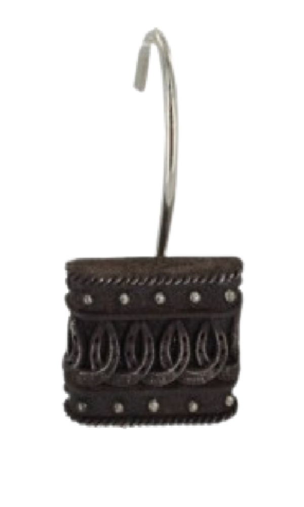 Cowgirl Kim Multi Horseshoe Shower Curtain Hooks