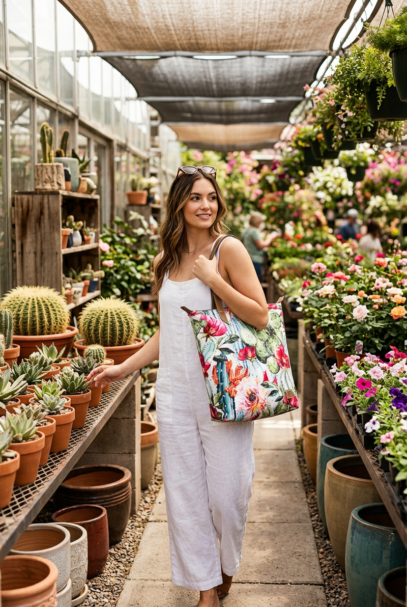 Ariat Multi-Color Cactus Cruiser Tote