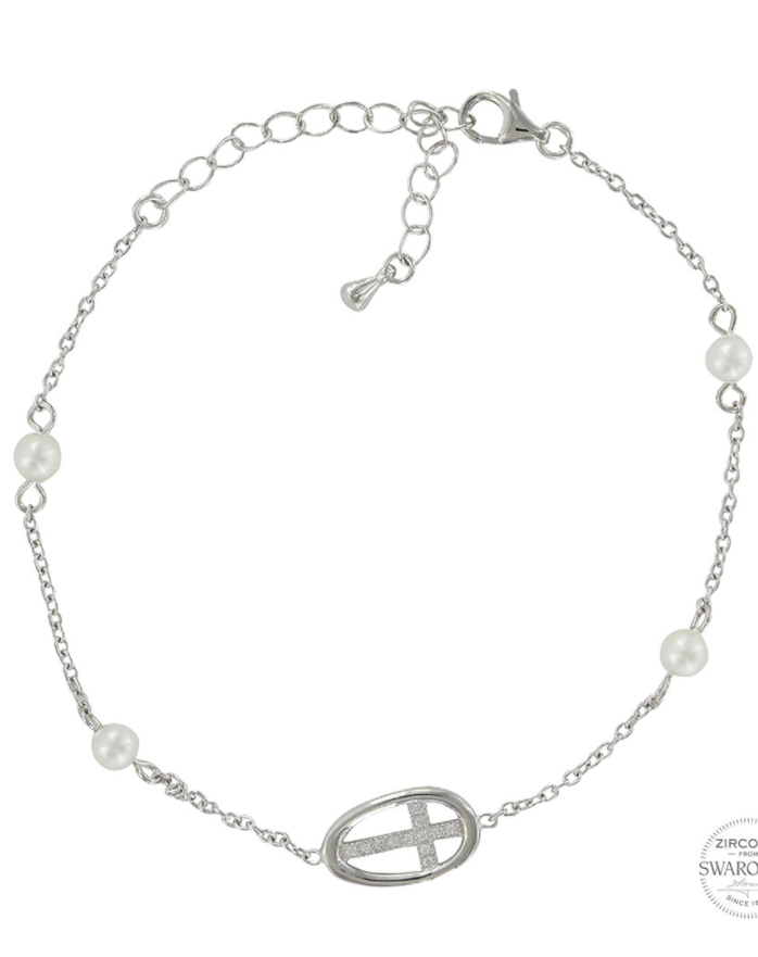 Sterling Lane Virtue of Faith Cross Bracelet - In Stock - Cowgirl Kim