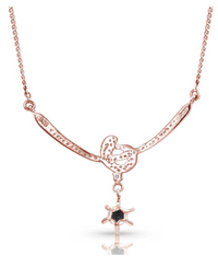 Sterling Lane Rose Love Knot Necklace - In Stock - Cowgirl Kim