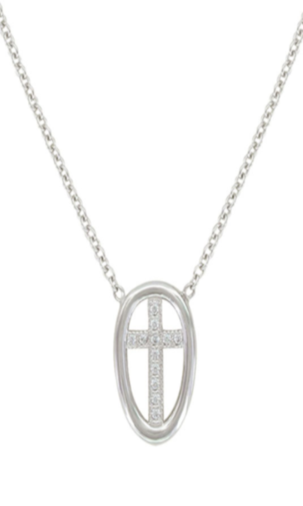Sterling Lane by Montana Silversmith Virtue of Faith Cross Necklace - In Stock - Cowgirl Kim