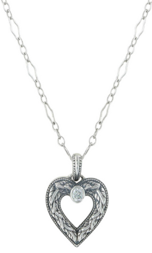 Sterling Lane by Montana Silversmith Wilderness Heart's Desire Necklace - In Stock