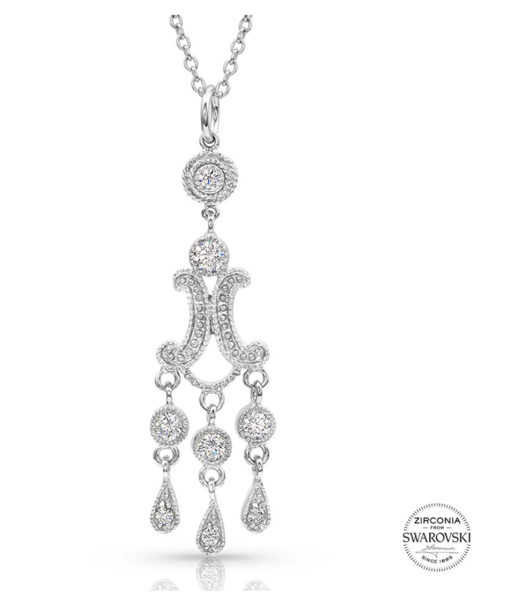 Sterling Lane Cierra Frost Chandelier Necklace - In Stock - Cowgirl Kim